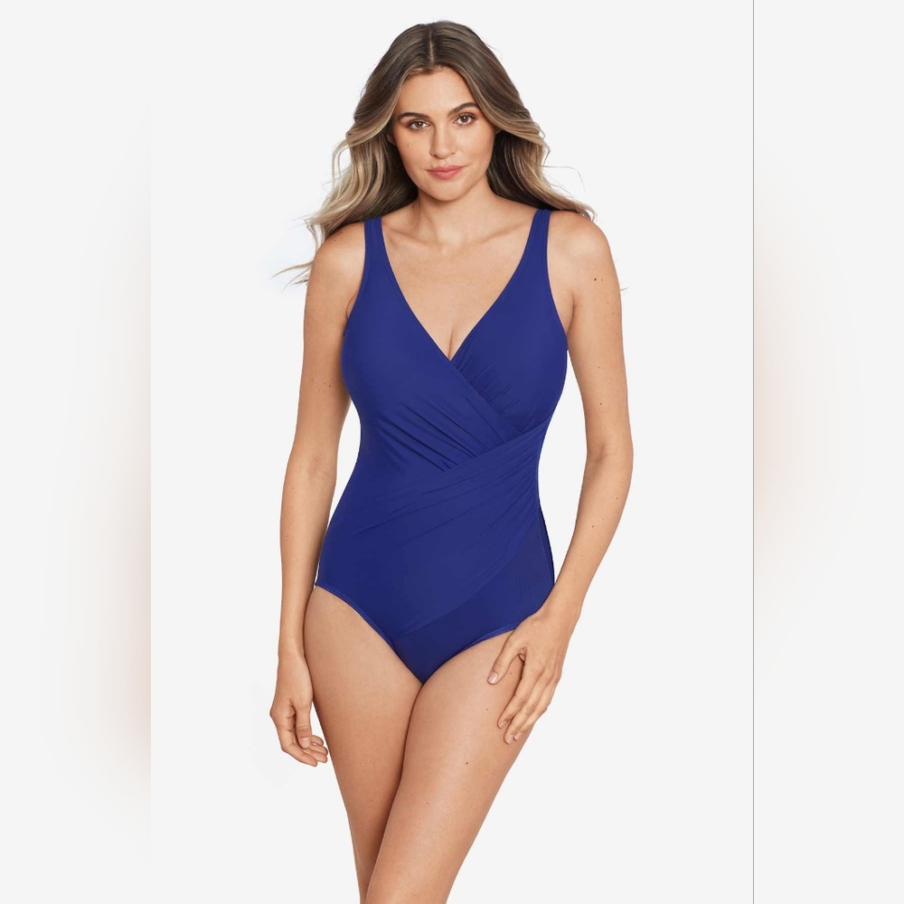 Miraclesuit Oceanus One Piece Swimsuit In Azul Blue